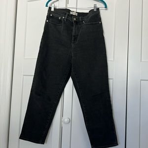 Madewell classic straight Jean
